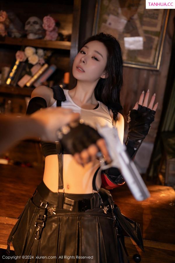 逗逗DouDou  [XiuRen]高清写真图 2024.08.01 No.8953 小逗逗 美腿黑丝第19张图片